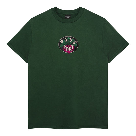 Pass~Port - Radish Tee - Forest Green