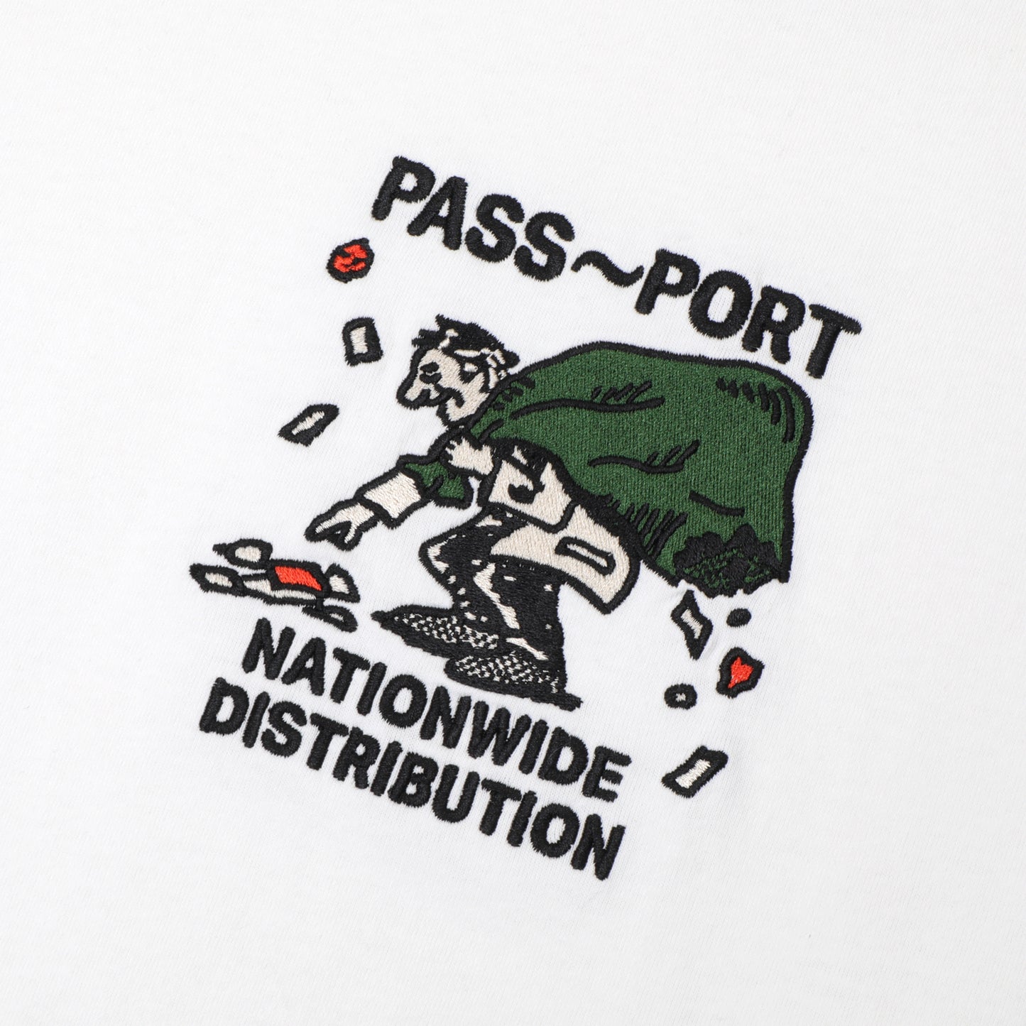 Pass~Port - Distribution Tee - White