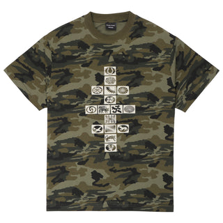 Pass~Port - Kollaasi Tee - Woodland Camo
