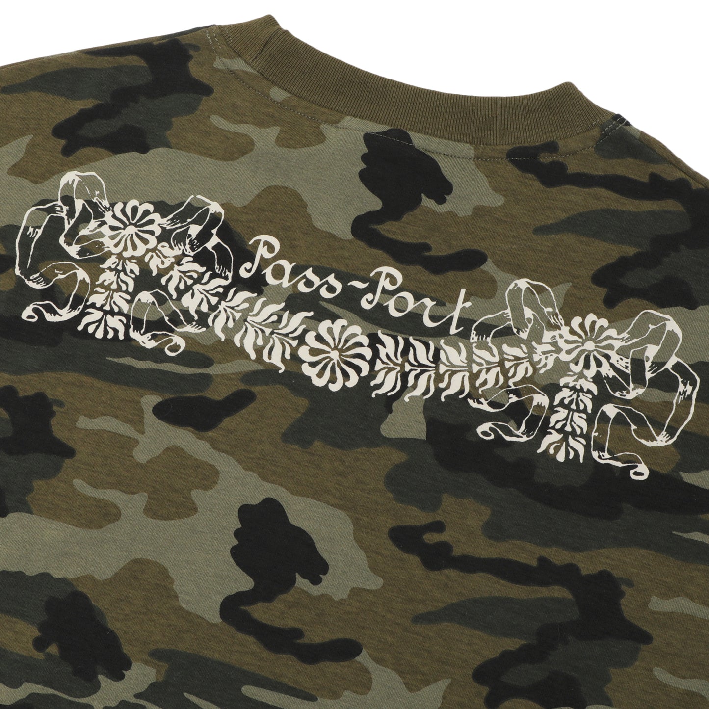 Pass~Port - Kollaasi Tee - Woodland Camo
