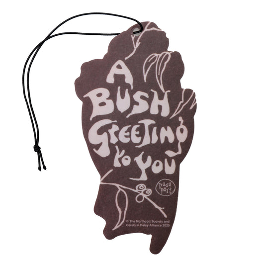 Pass~Port - Bush Greeting Air Freshener Natural