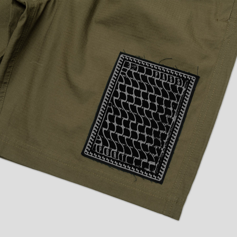 Pass~Port - Drain Ripstop Casual Short - Olive