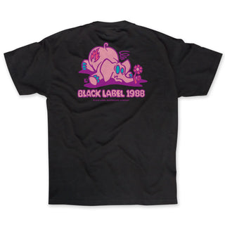 Black Label - Pink Elephant T-Shirt Black