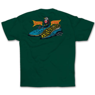 Black Label - Matt Hensley Wingtips T-Shirt Forest Green