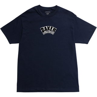 BAKER - Arch Logo T-Shirt Navy