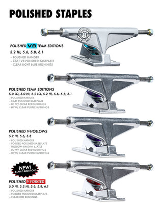 Venture Trucks - Hi Polished