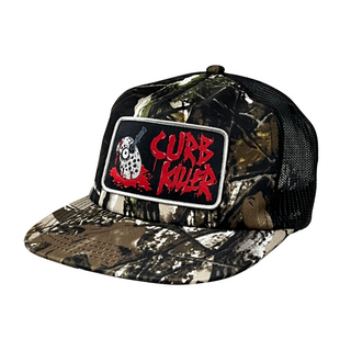 Heroin - Curb Killer Trucker Snapback Camo/Black
