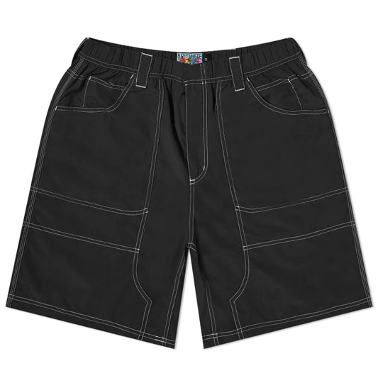 Bronze 56k - Double Knee Shorts - Black