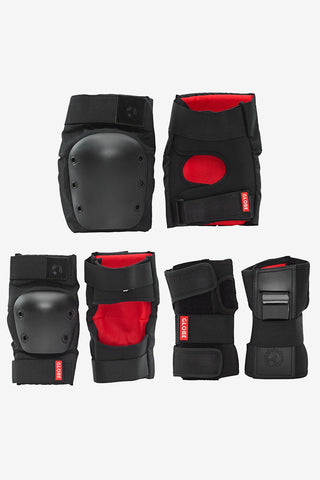 Globe - Safety Pads Set - Matte Black Goodstock (Kids)
