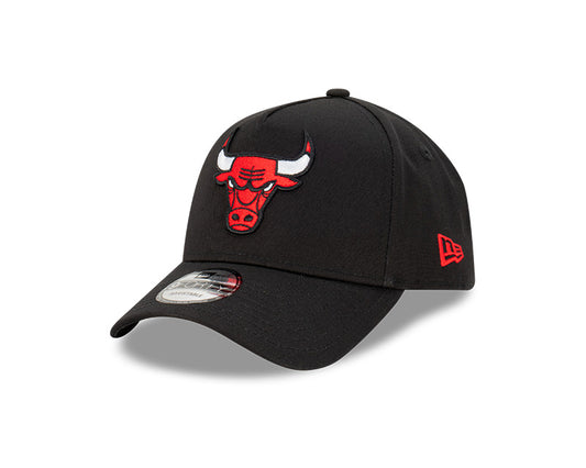New Era - Chicago Bulls Black Official Team 9FORTY A-Frame Snapback