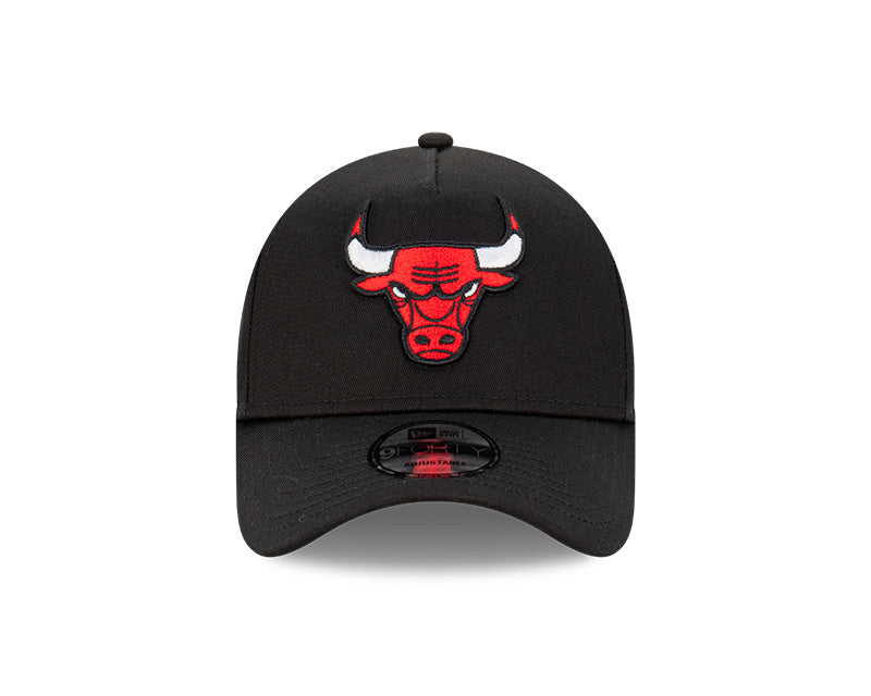 New Era - Chicago Bulls Black Official Team 9FORTY A-Frame Snapback