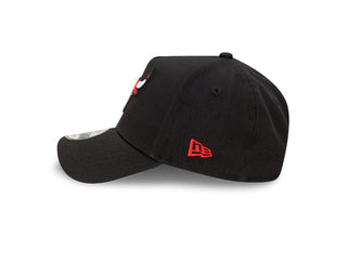 New Era - Chicago Bulls Black Official Team 9FORTY A-Frame Snapback