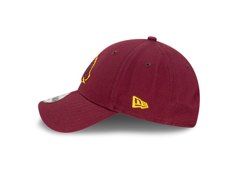 New Era -  Brisbane Broncos Official Team Colours 9FORTY Cloth Strap