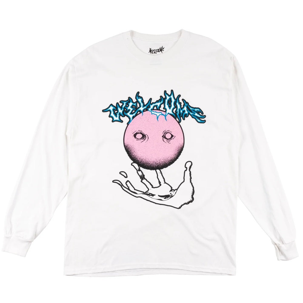WELCOME - Floater Long Sleeve - White