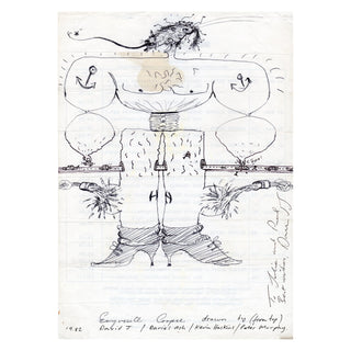 Welcome X Bauhaus - Exquisite Corpse Tee - Black