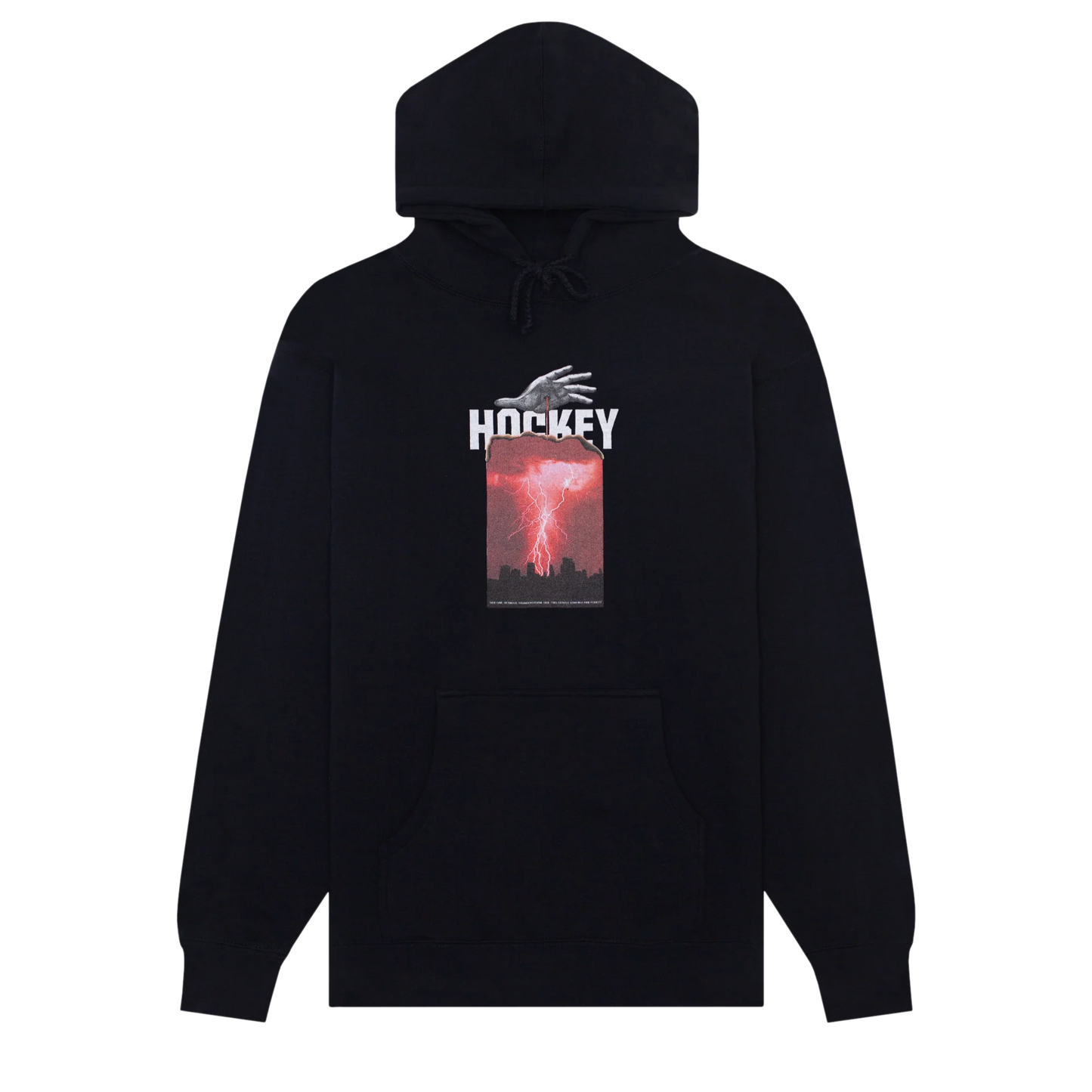 Hockey - Side One Hooded Jumper - Black