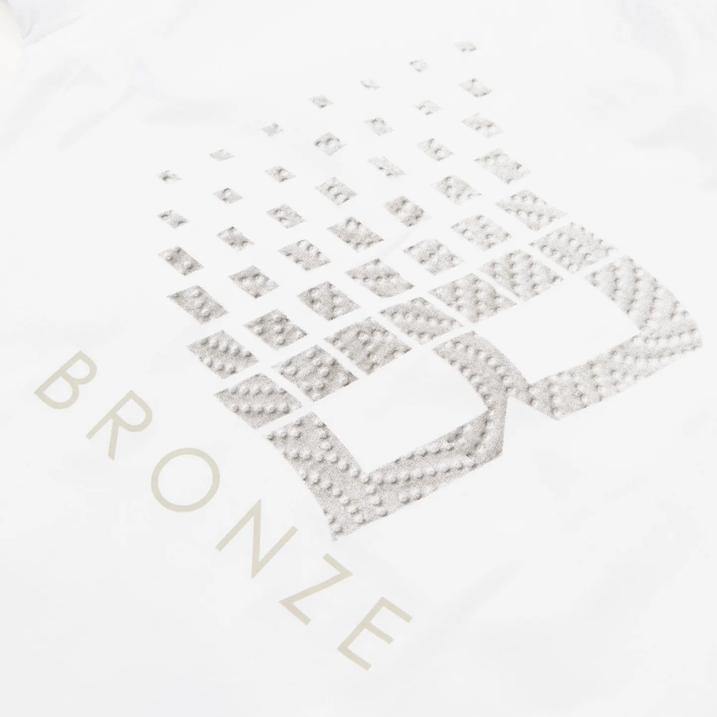 Bronze 56k - Towel B Logo - White