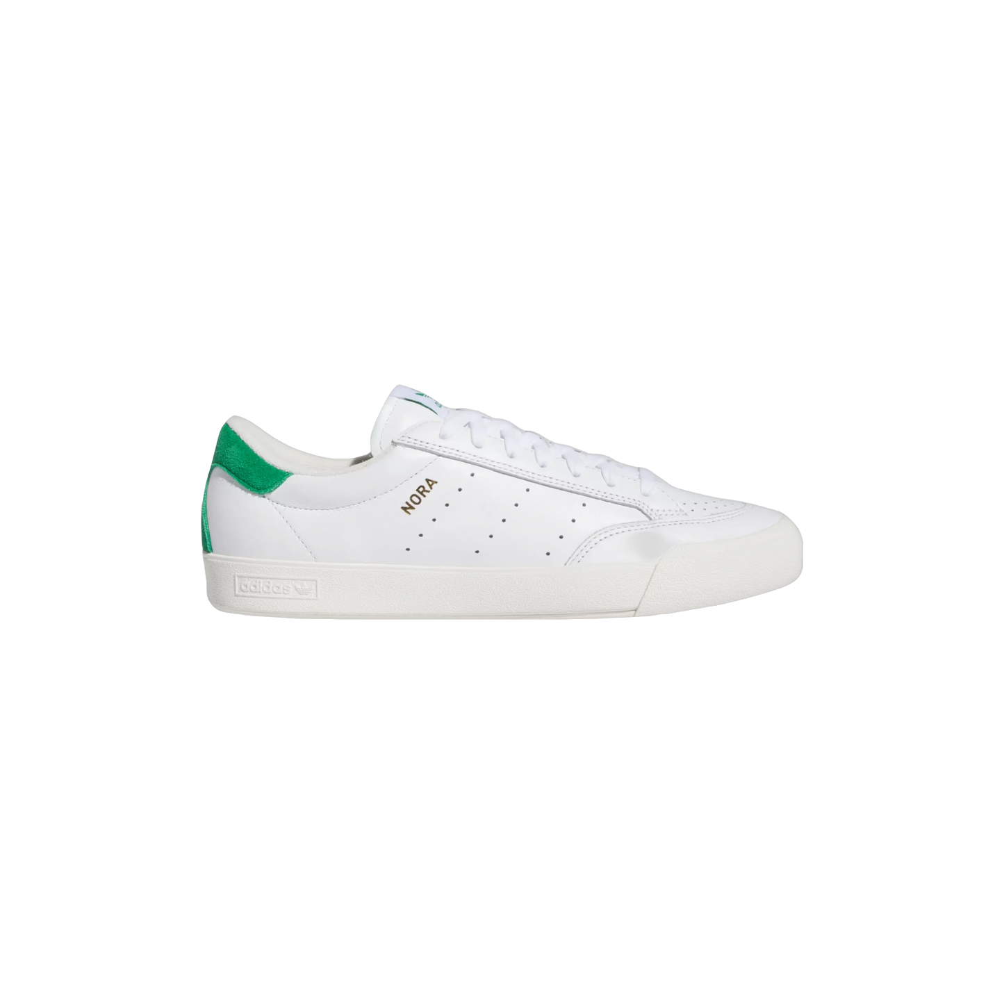 Adidas - NORA CLOUD WHITE / CHALK WHITE / GREEN