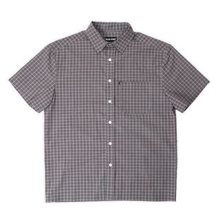 Pass~Port - Workers Check S/S Shirt Sangria