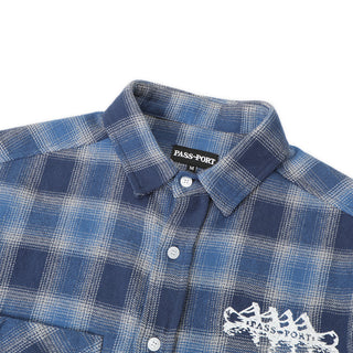 Pass~Port - Canoe Workers Flannel True Blue