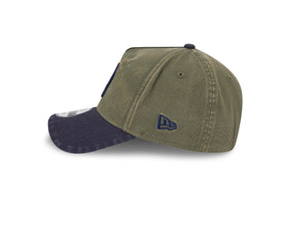 New Era - New York - 9FORTY - Olive Navy Washed
