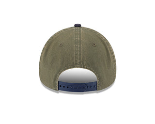 New Era - New York - 9FORTY - Olive Navy Washed