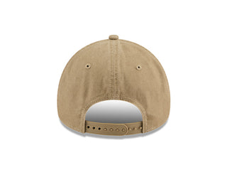 New Era - New York Yankees - Applique Distressed 9FORTY Snapback Beige Khaki