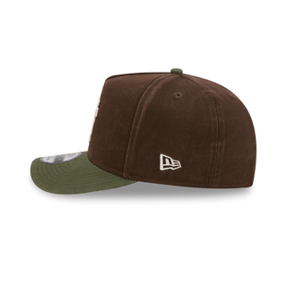 New Era - San Fransisco Washed Walnut Olive Snapback 9FIFTY