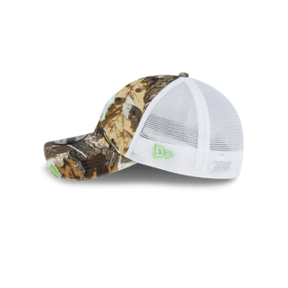 New Era - New York Real Tree Distressed Trucker (Green) Snapback 9TWENTY