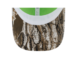 New Era - New York Real Tree Distressed Trucker (Green) Snapback 9TWENTY