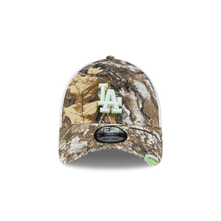New Era - Los Angeles Real Tree Distressed Trucker (Green) Snapback 9TWENTY