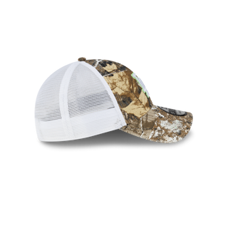 New Era - Los Angeles Real Tree Distressed Trucker (Green) Snapback 9TWENTY