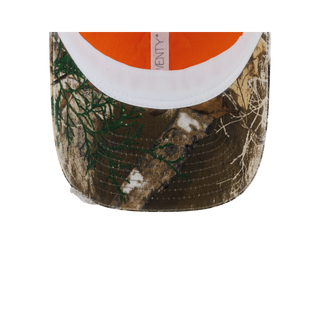 New Era - New York Real Tree Distressed Trucker (Orange) Snapback 9TWENTY