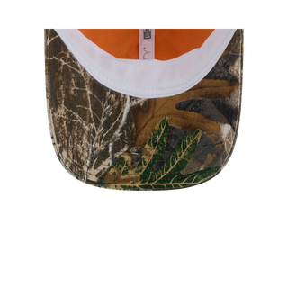 New Era - Los Angeles Real Tree Distressed Trucker (Orange) Snapback 9TWENTY