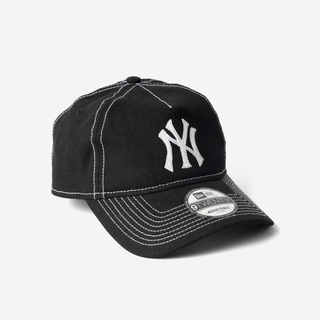 New Era - New York Contrast Canvas Black Snapback 9TWENTY