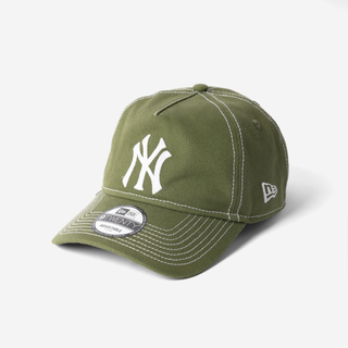 New Era - New York Contrast Canvas Olive Snapback 9TWENTY