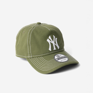 New Era - New York Contrast Canvas Olive Snapback 9TWENTY