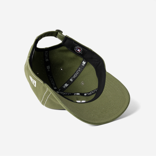 New Era - New York Contrast Canvas Olive Snapback 9TWENTY