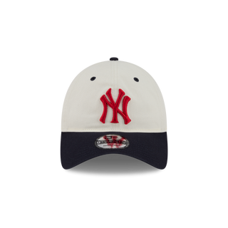 New Era - Yankees 2Tone Ecru/Navy Snapback 9TWENTY