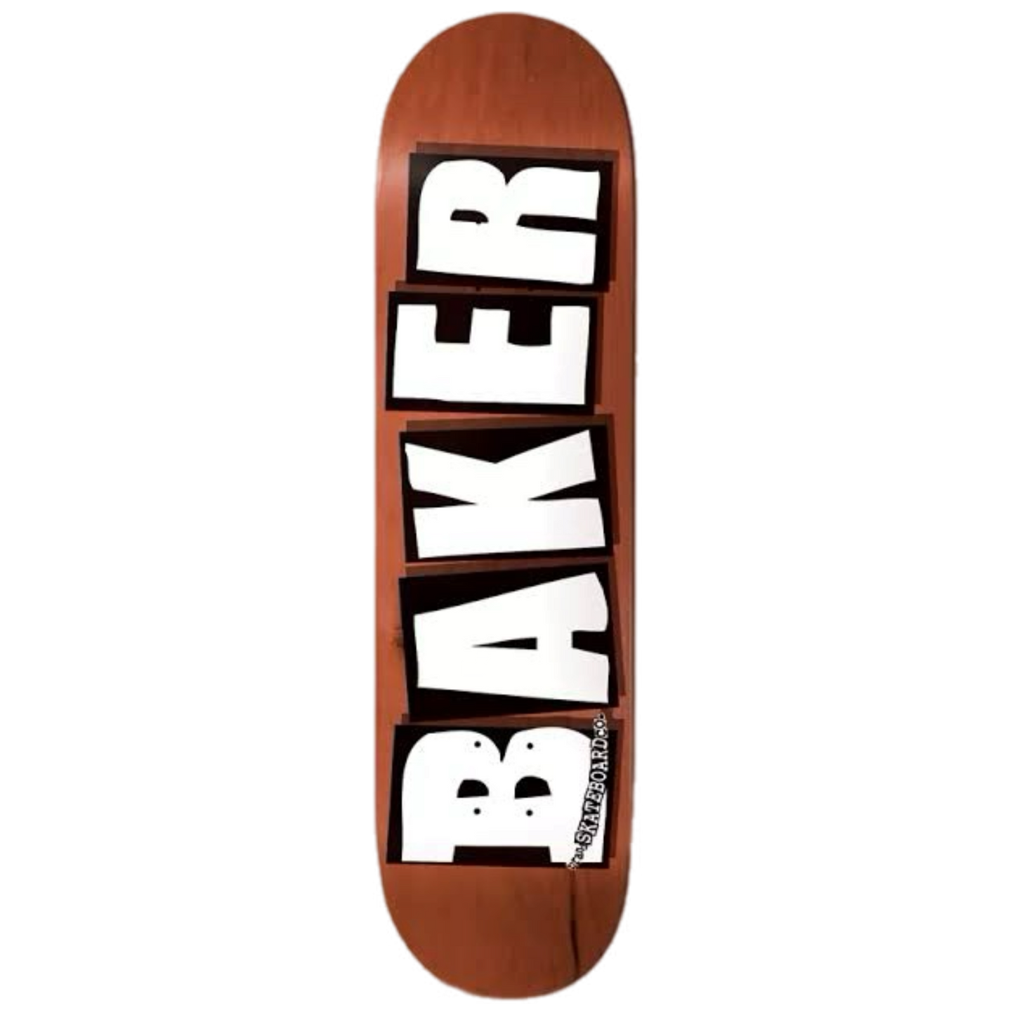 BAKER - Brand Logo Purple Veneer B2 Shape - 8.25"