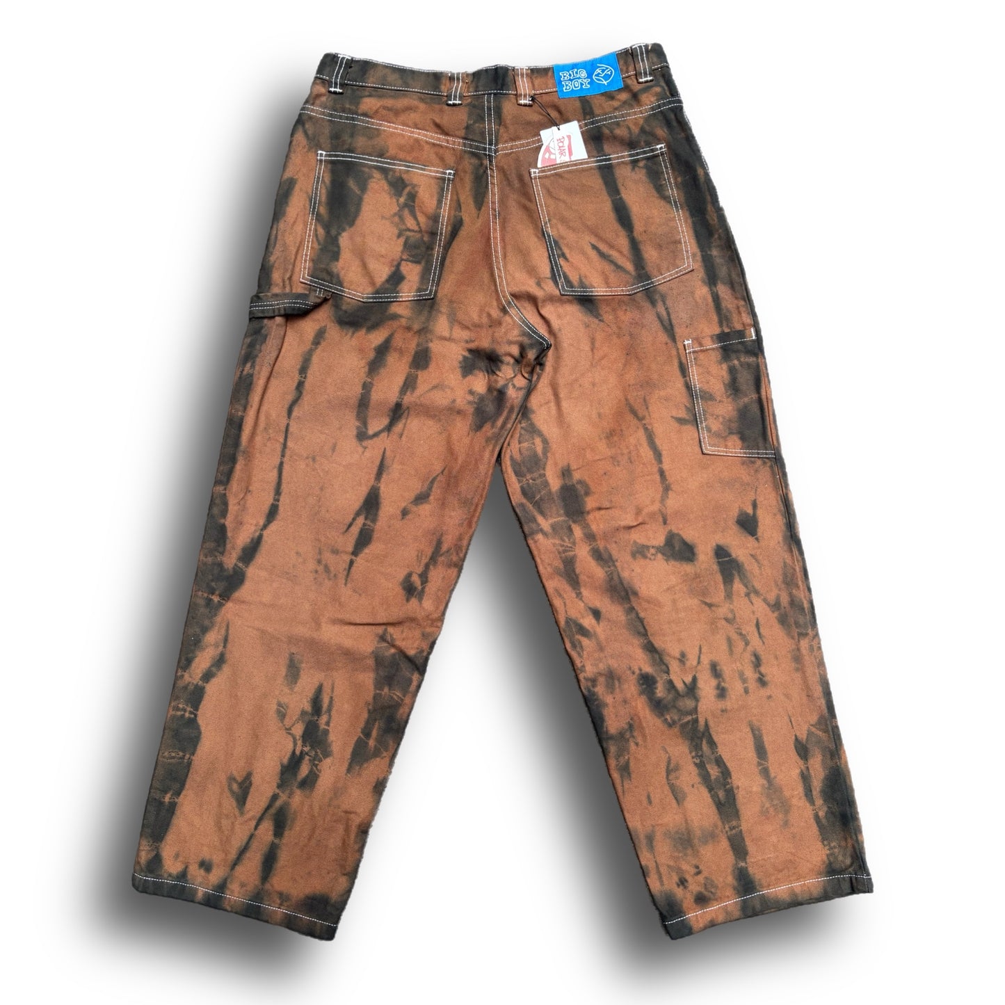 Polar Skate Co. - Big Boy Work Pants - Over Dyed - Brown/Black