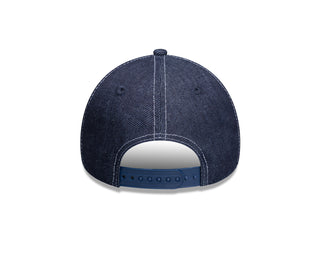New Era - New York Yankees 9FORTY A-Frame Navy Denim Contract Stitching