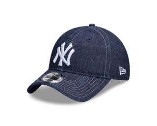 New Era - New York Yankees 9TWENTY Adjustable Navy Denim Contract Stitching