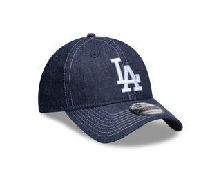 New Era - Los Aageles 9TWENTY Adjustable Navy Denim Contract Stitching