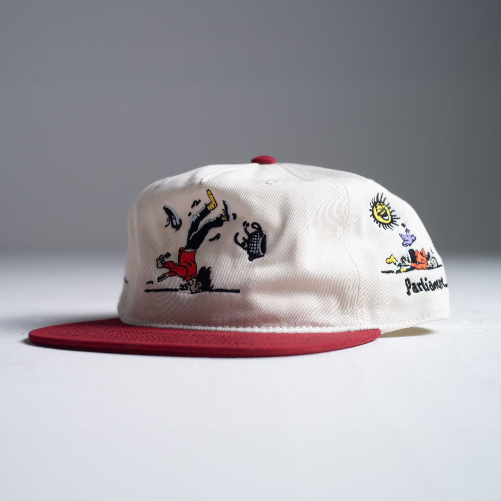 Parliament - Ruff Ryder Embroidered Cap - Red