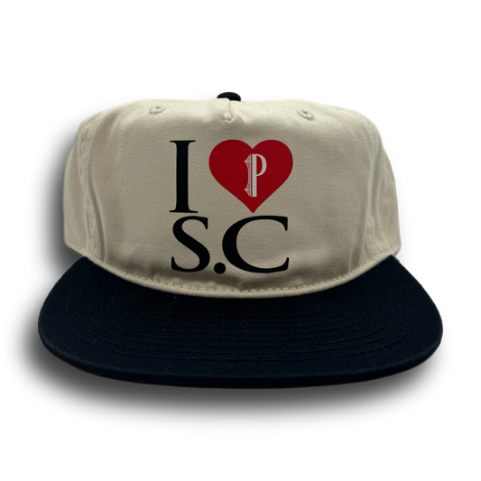 Parliament - I ❤️ Sunshine Coast Hat - Beige/Black