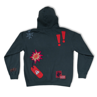 Parliament x Apartment.No8 - "8-BALL" Custom one of one hooded jumper