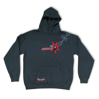 Parliament x Apartment.No8 - "8-BALL" Custom one of one hooded jumper