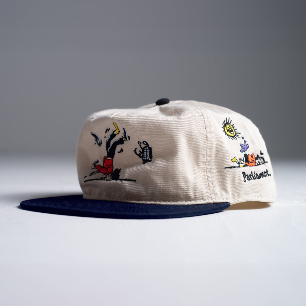 Parliament - Ruff Ryder Embroidered Cap - Navy