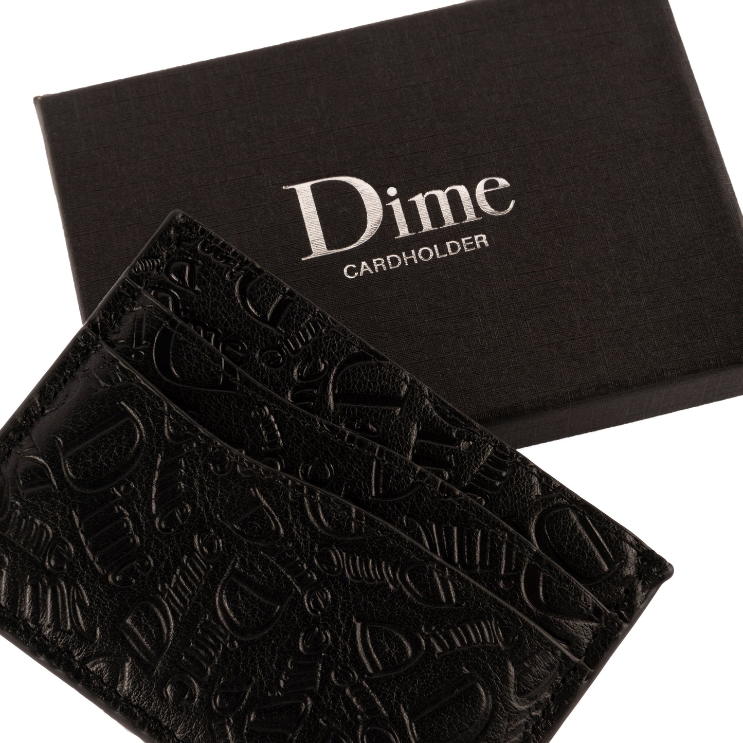 Dime - Haha Leather Cardholder - Black